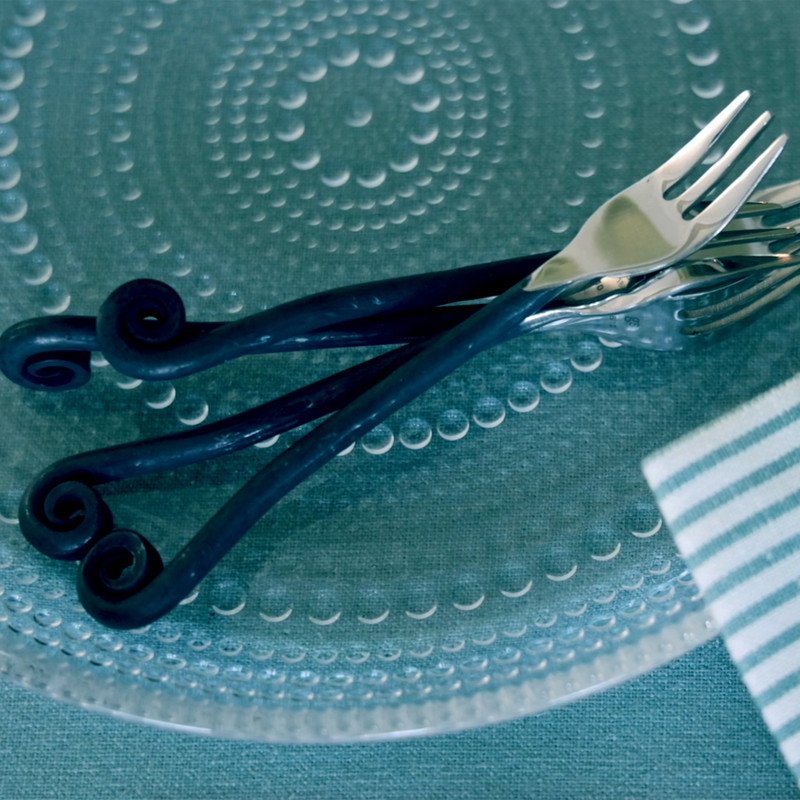 Treble Clef - 4 piece cocktail fork set