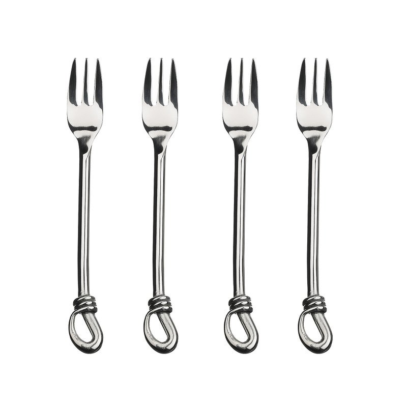Twist - 4 piece cocktail fork set
